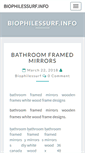 Mobile Screenshot of biophilessurf.info